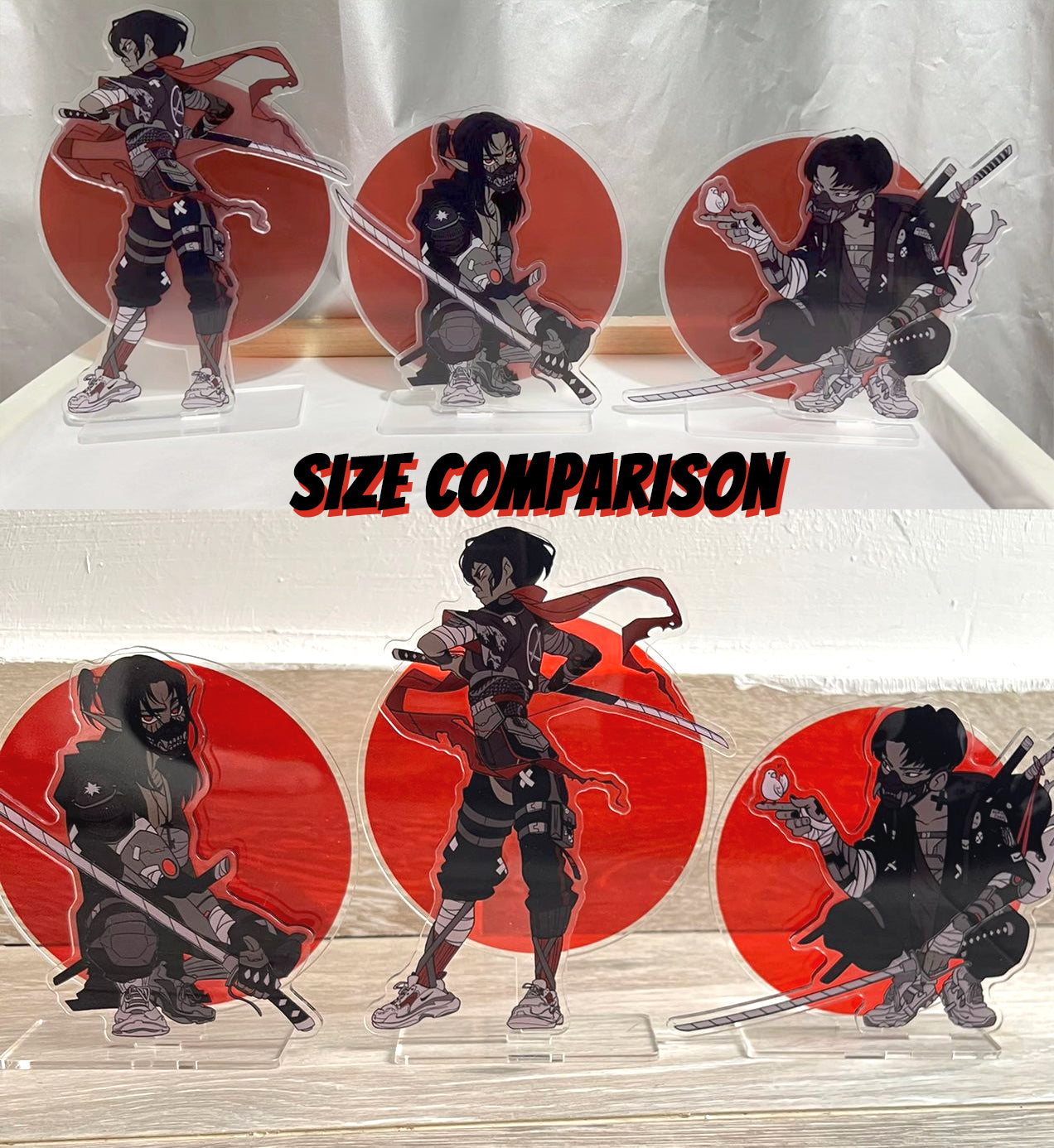 Shingeki no Kyojin Samurai ACRYLIC STANDEES