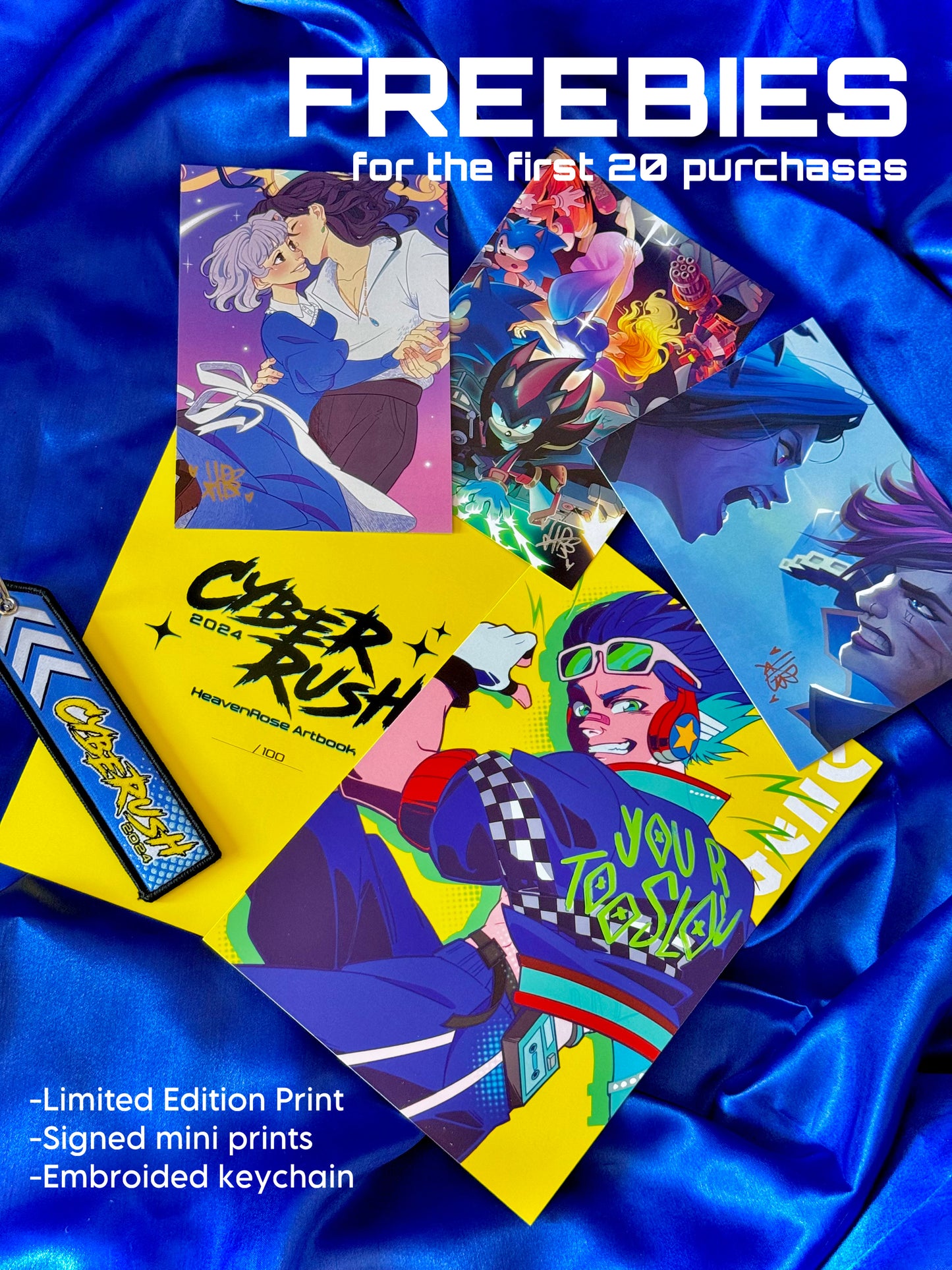 CYBERUSH 2024 HeavenRose's Artbook