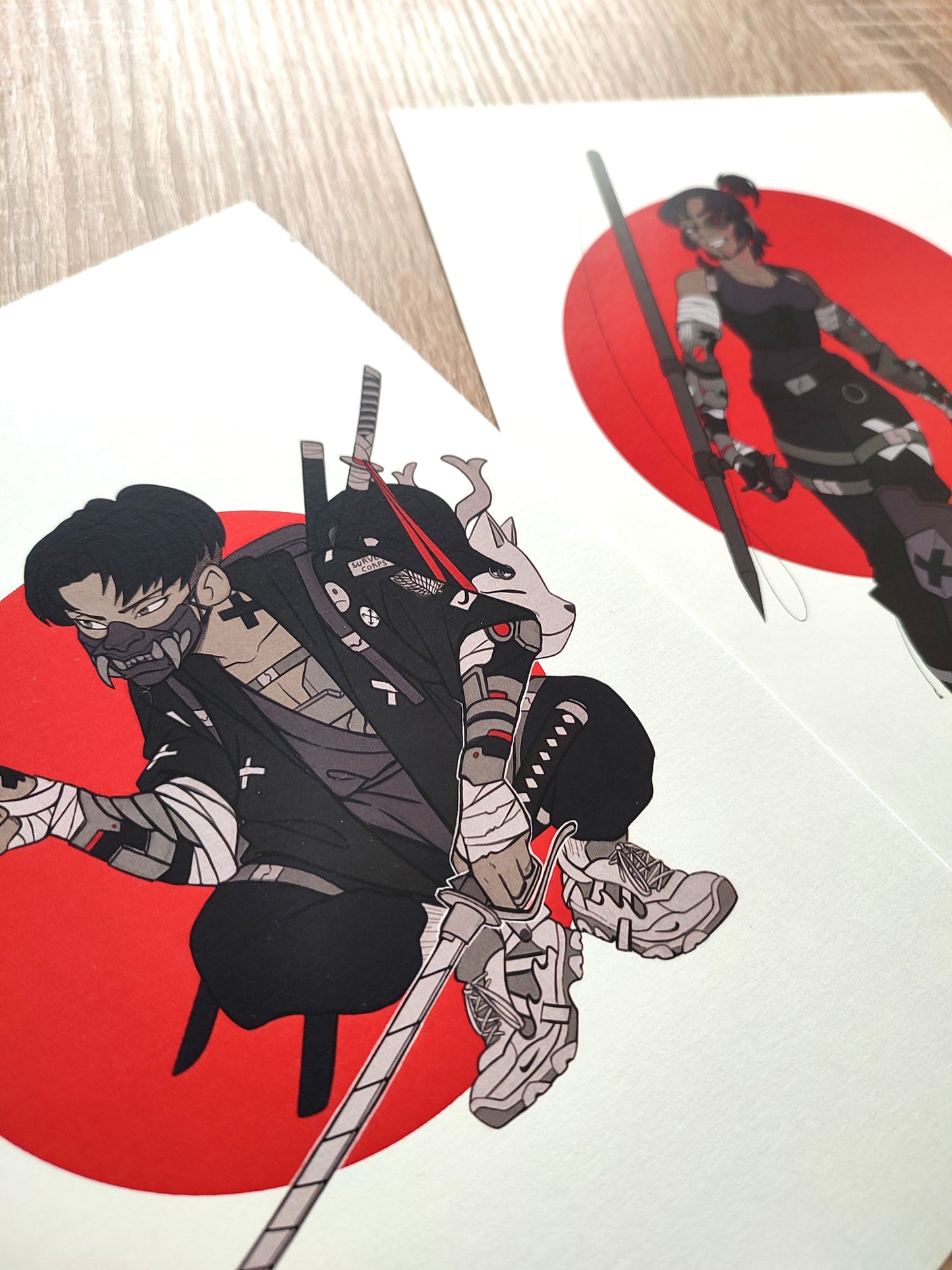 SAMURAI Prints Shingeki No Kyojin