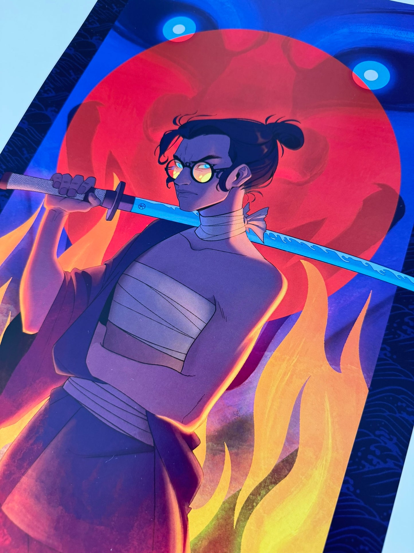 Blue Eye Samurai Print
