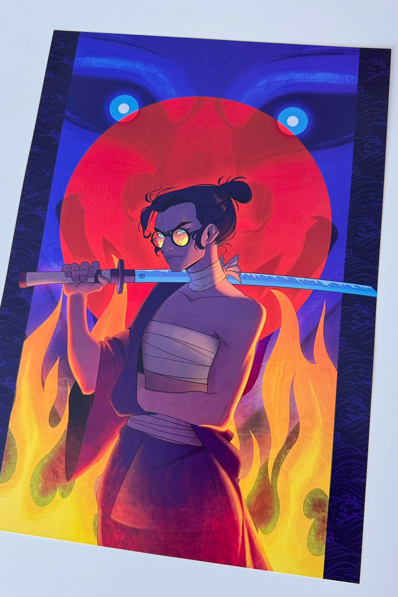 Blue Eye Samurai Print