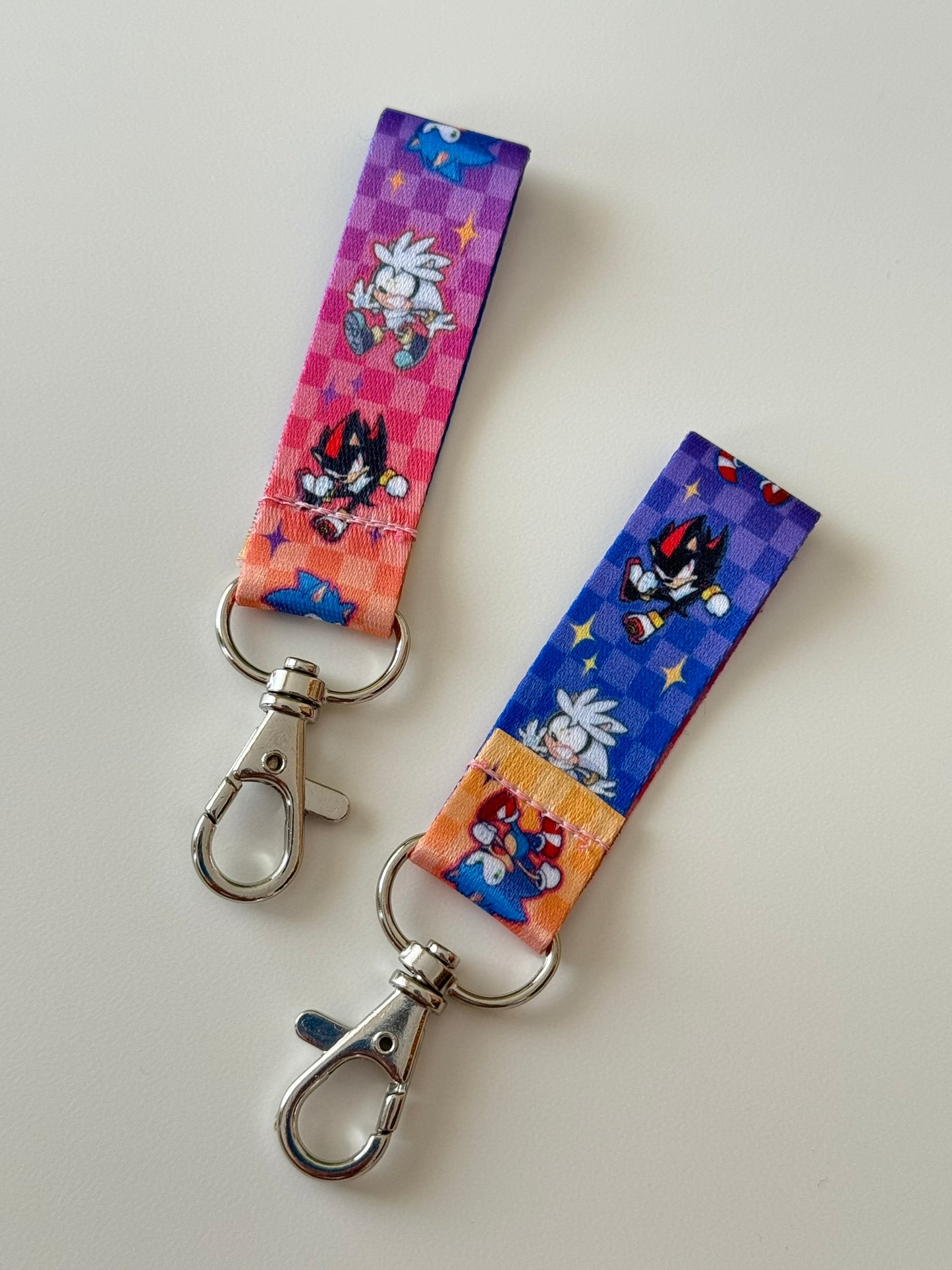 Sonic The Hedgehog mini Lanyards