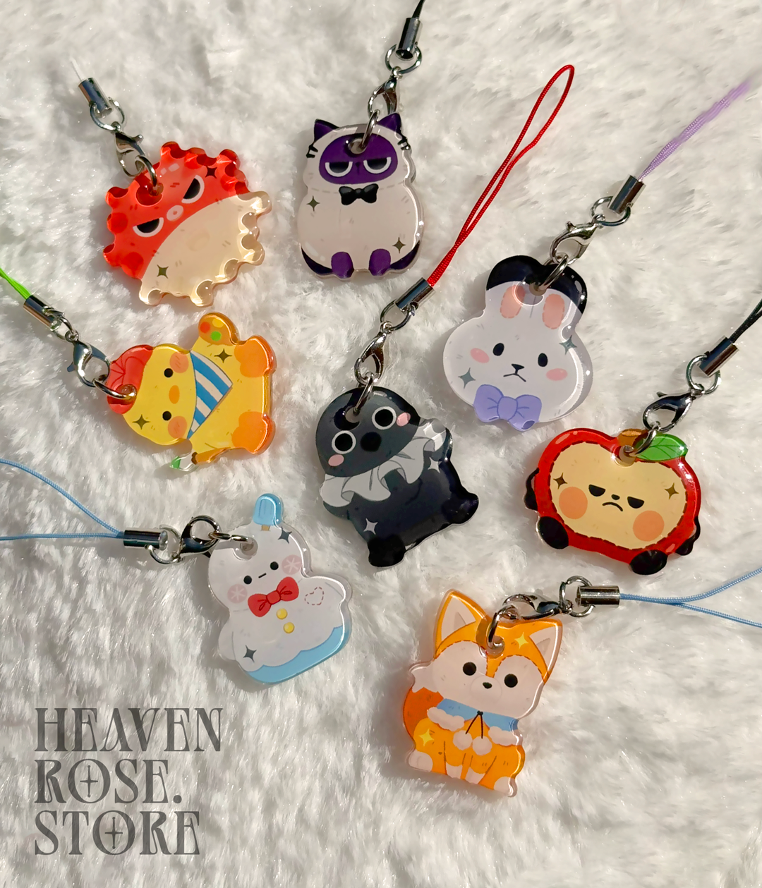 Love & Deepspace Claw Machine Plushies Phonecharms