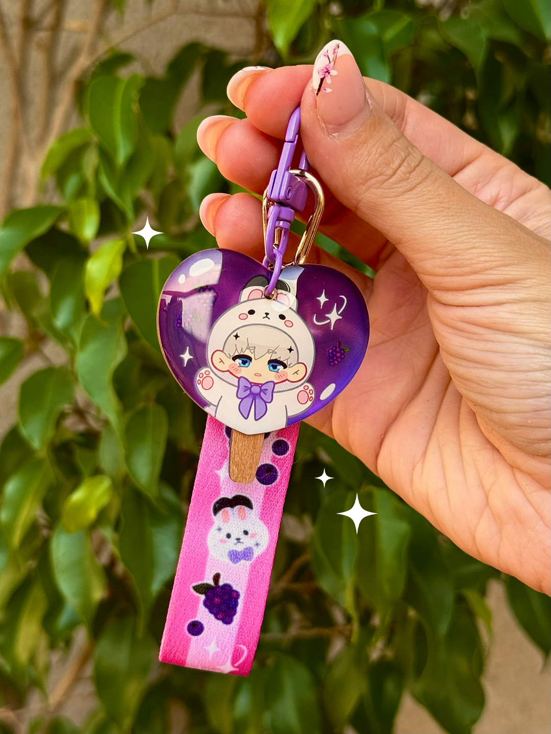 Love & Deepspace Popsicle Keychains