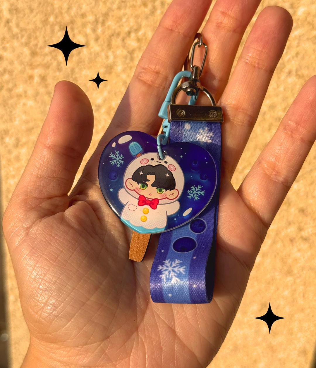 Love & Deepspace Popsicle Keychains