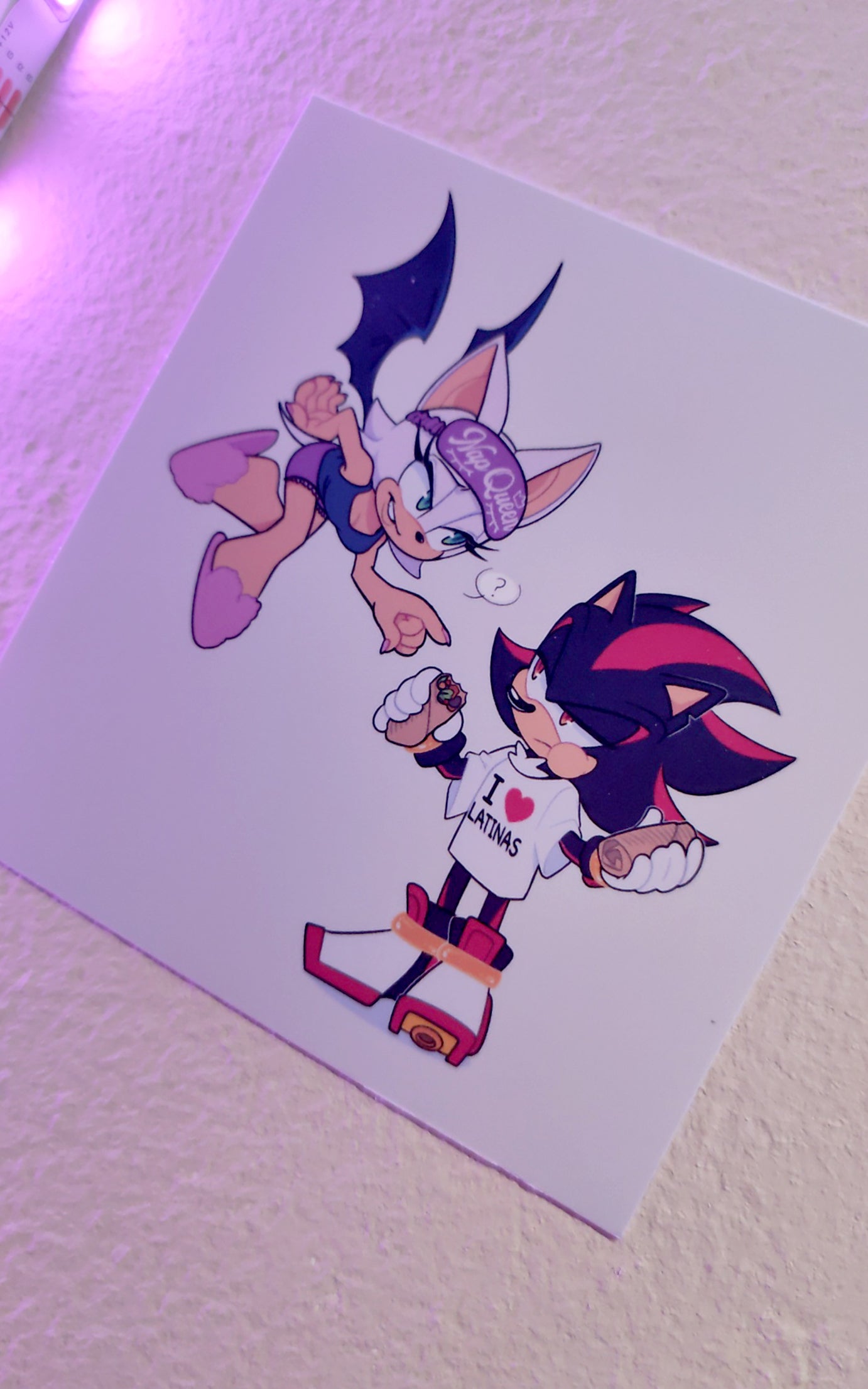 Shadow Loves Latinas <3 Print