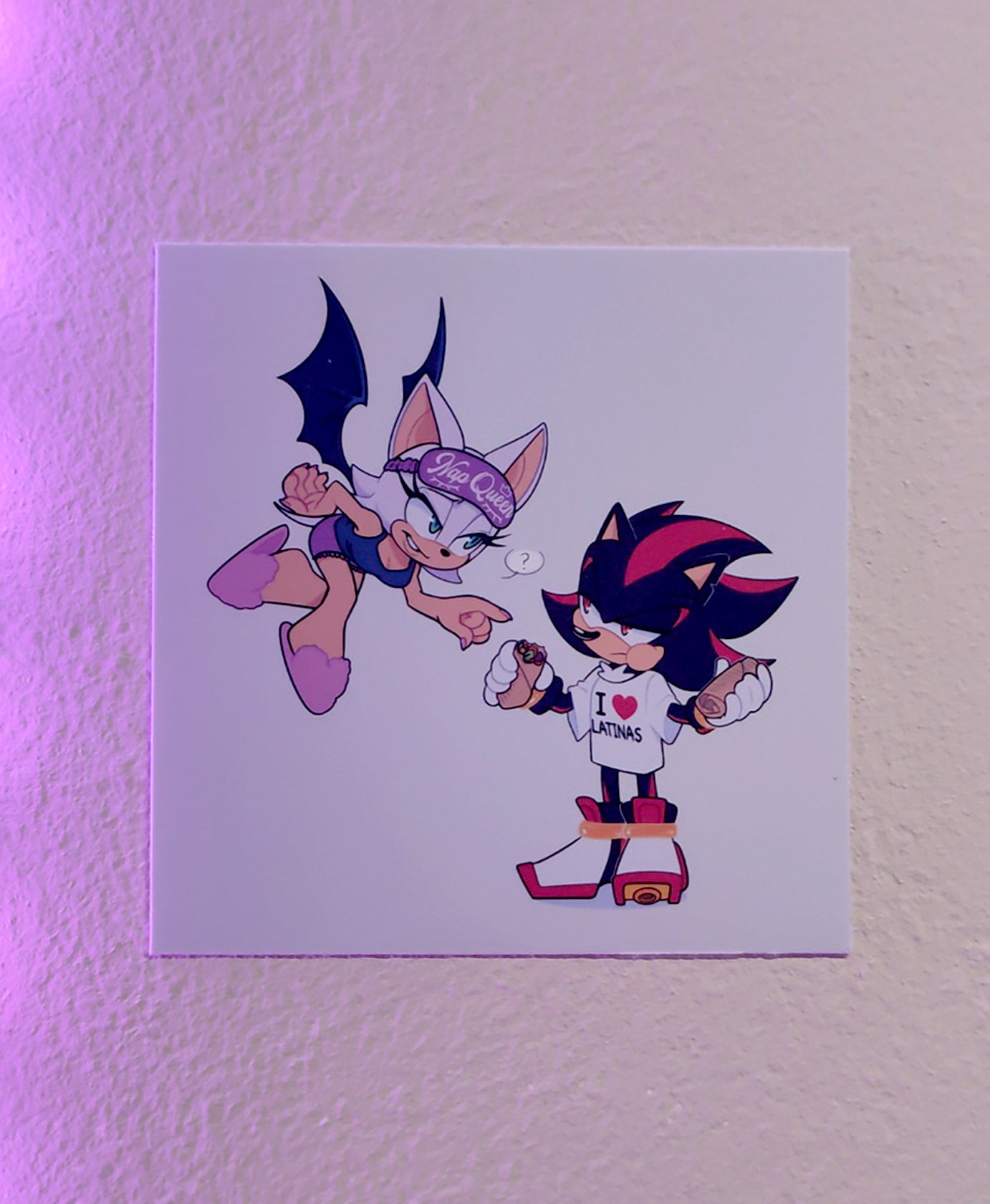 Shadow Loves Latinas <3 Print