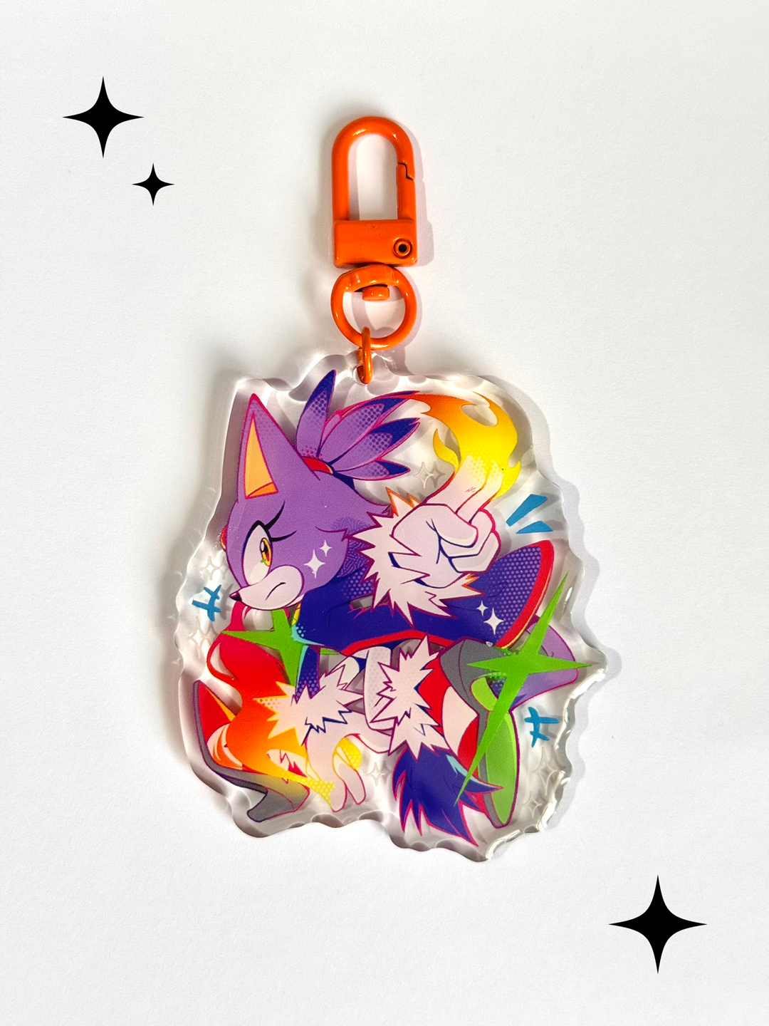 Sonic The Hedgehog Acrylic Keychains
