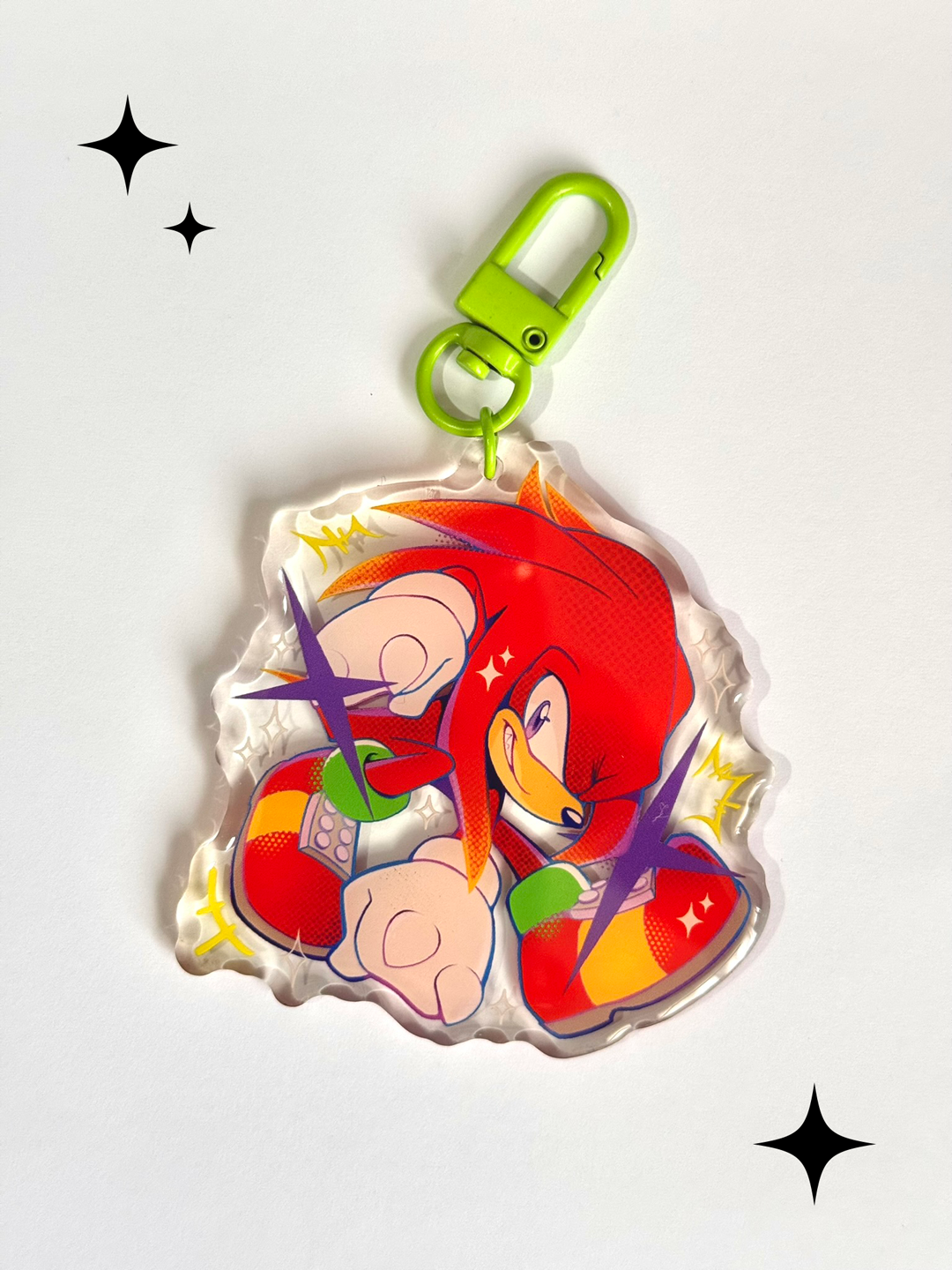 Sonic The Hedgehog Acrylic Keychains