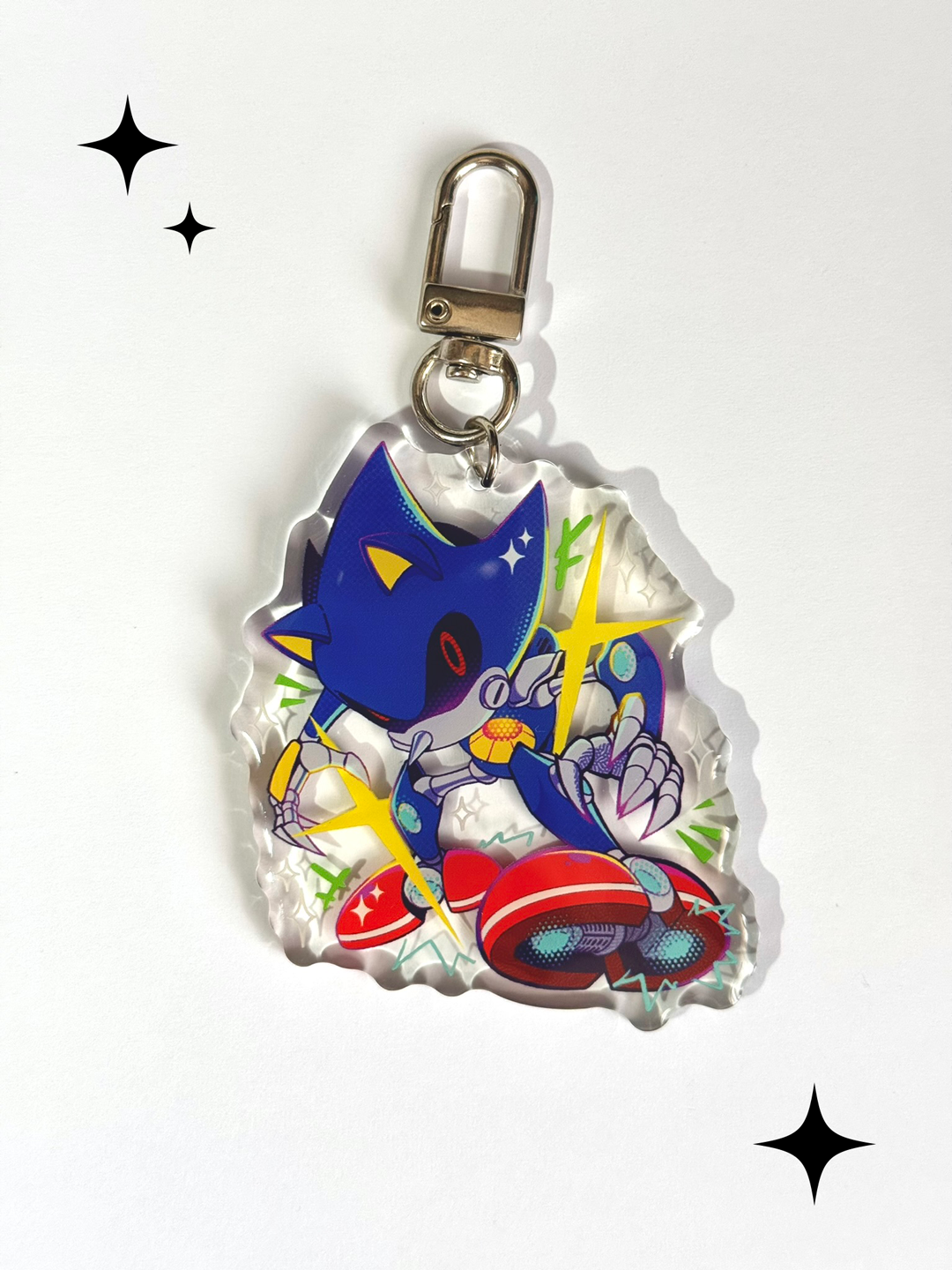 Sonic The Hedgehog Acrylic Keychains