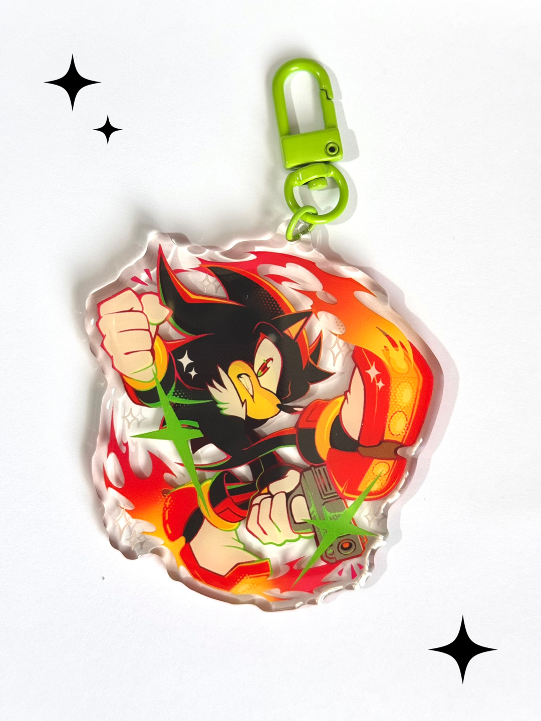 Sonic The Hedgehog Acrylic Keychains
