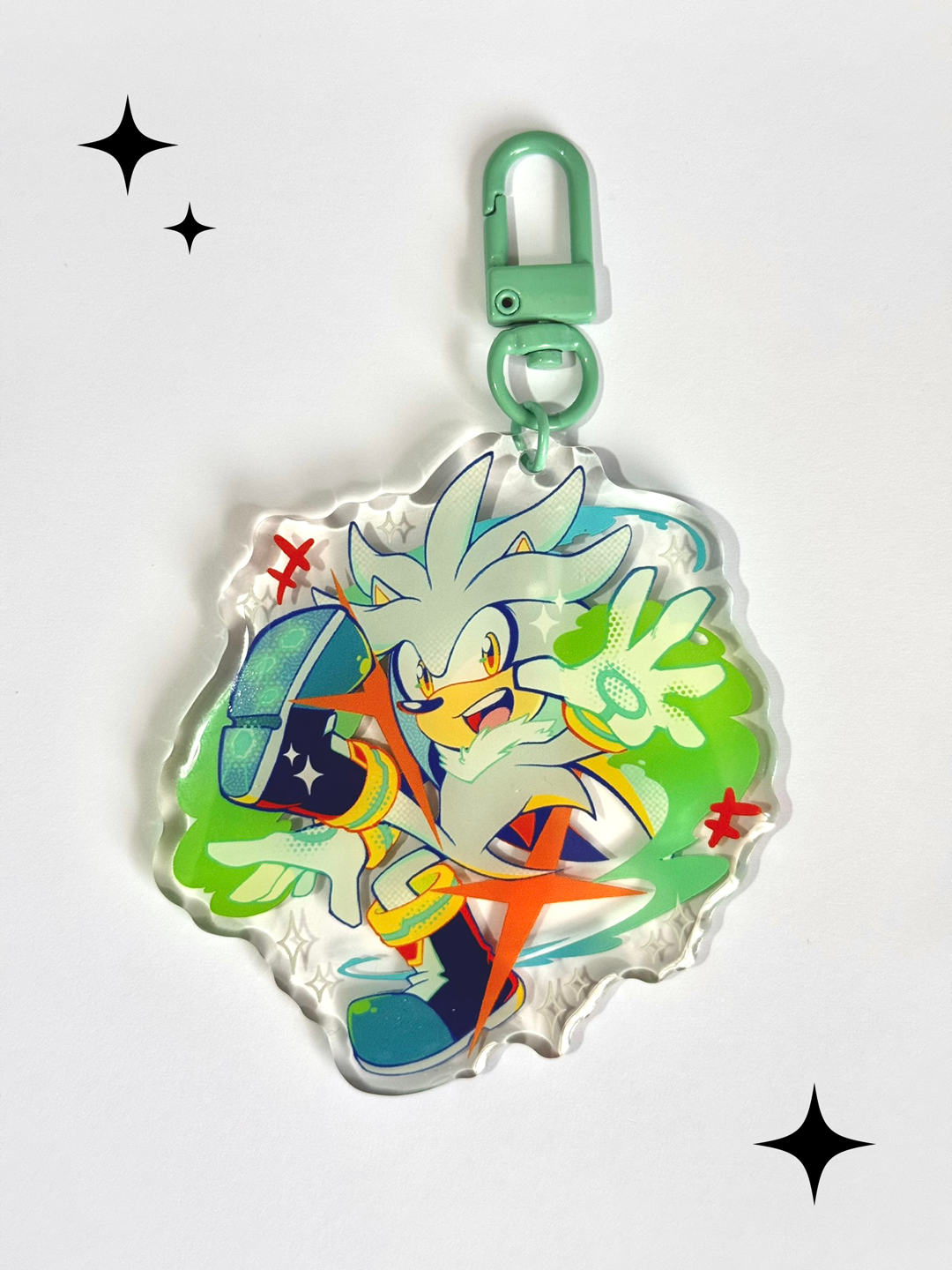 Sonic The Hedgehog Acrylic Keychains