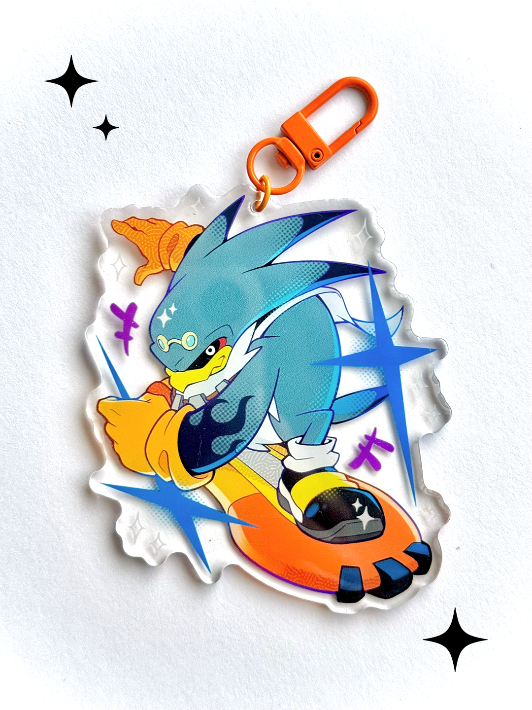 Sonic The Hedgehog Acrylic Keychains
