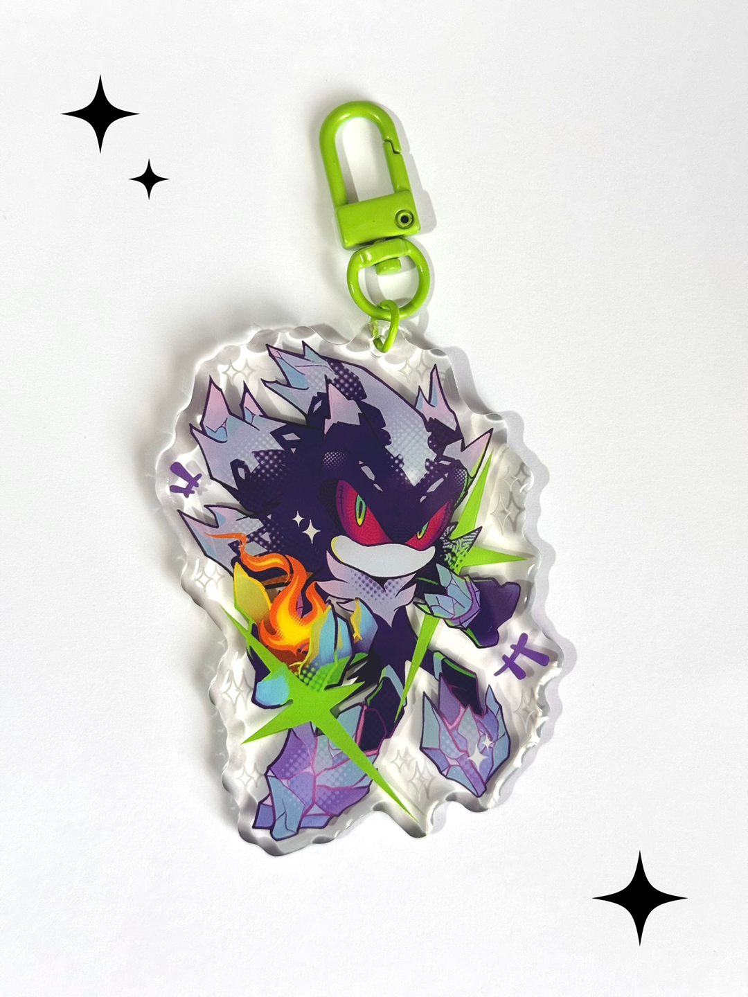 Sonic The Hedgehog Acrylic Keychains