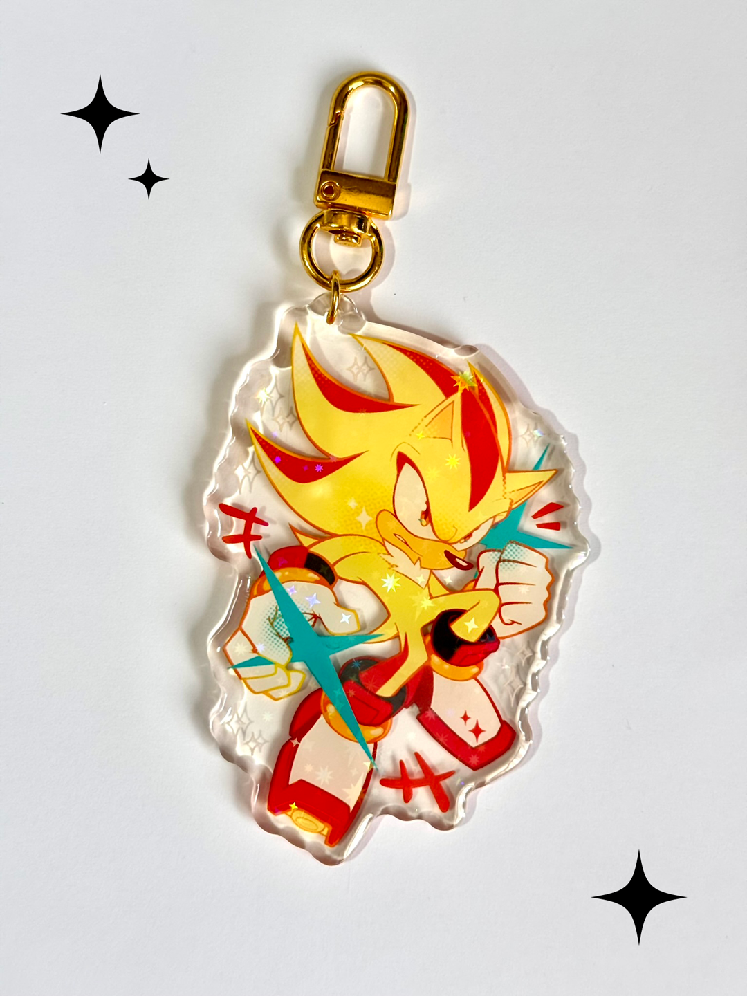 Sonic The Hedgehog Acrylic Keychains