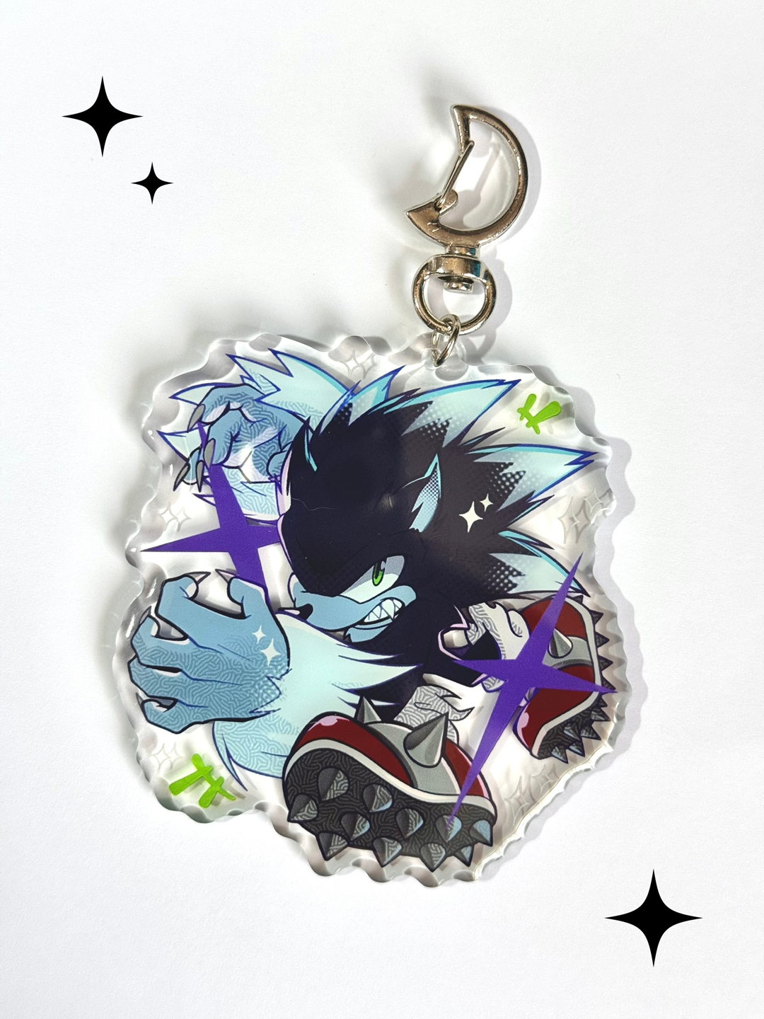 Sonic The Hedgehog Acrylic Keychains