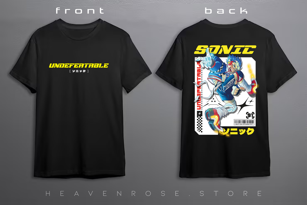 Cyberpunk Sonic T-Shirts