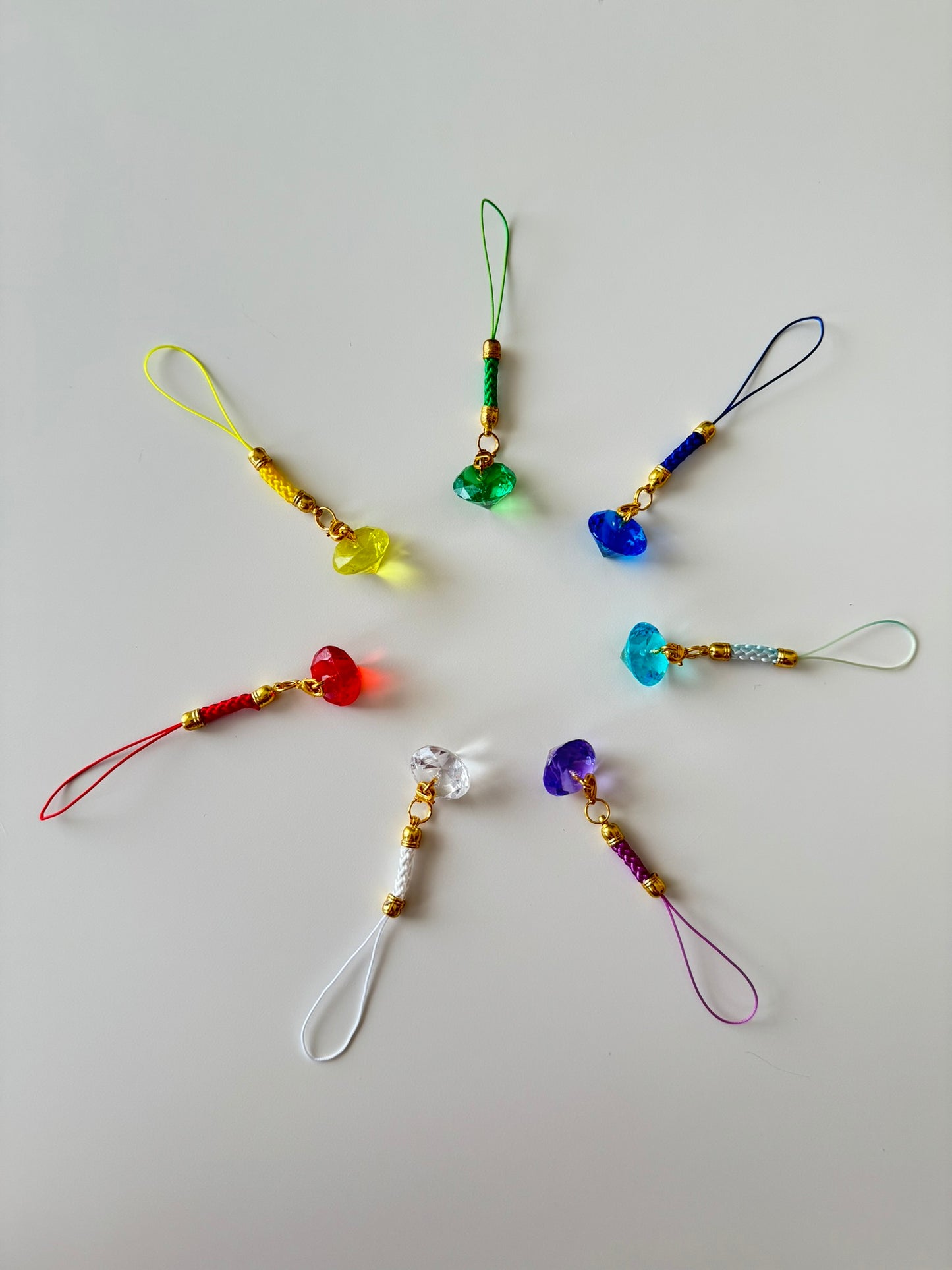 Sonic Chaos Emeralds phone charms