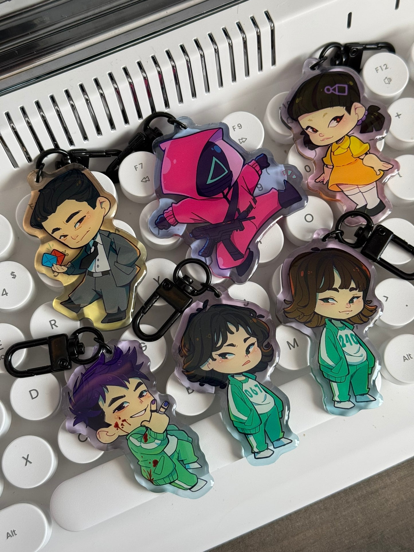 SQUID GAME Keychains