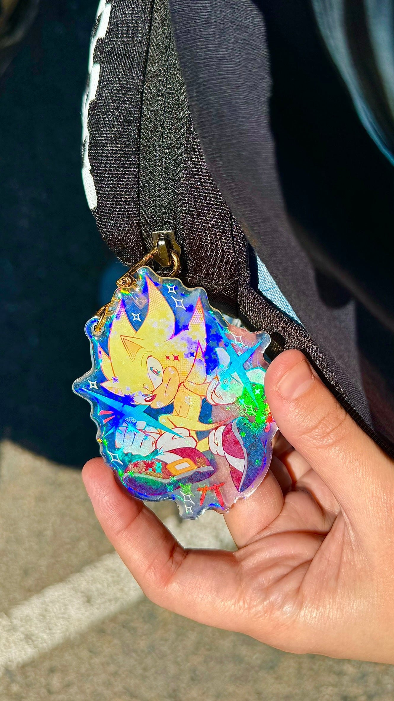 Sonic The Hedgehog Acrylic Keychains