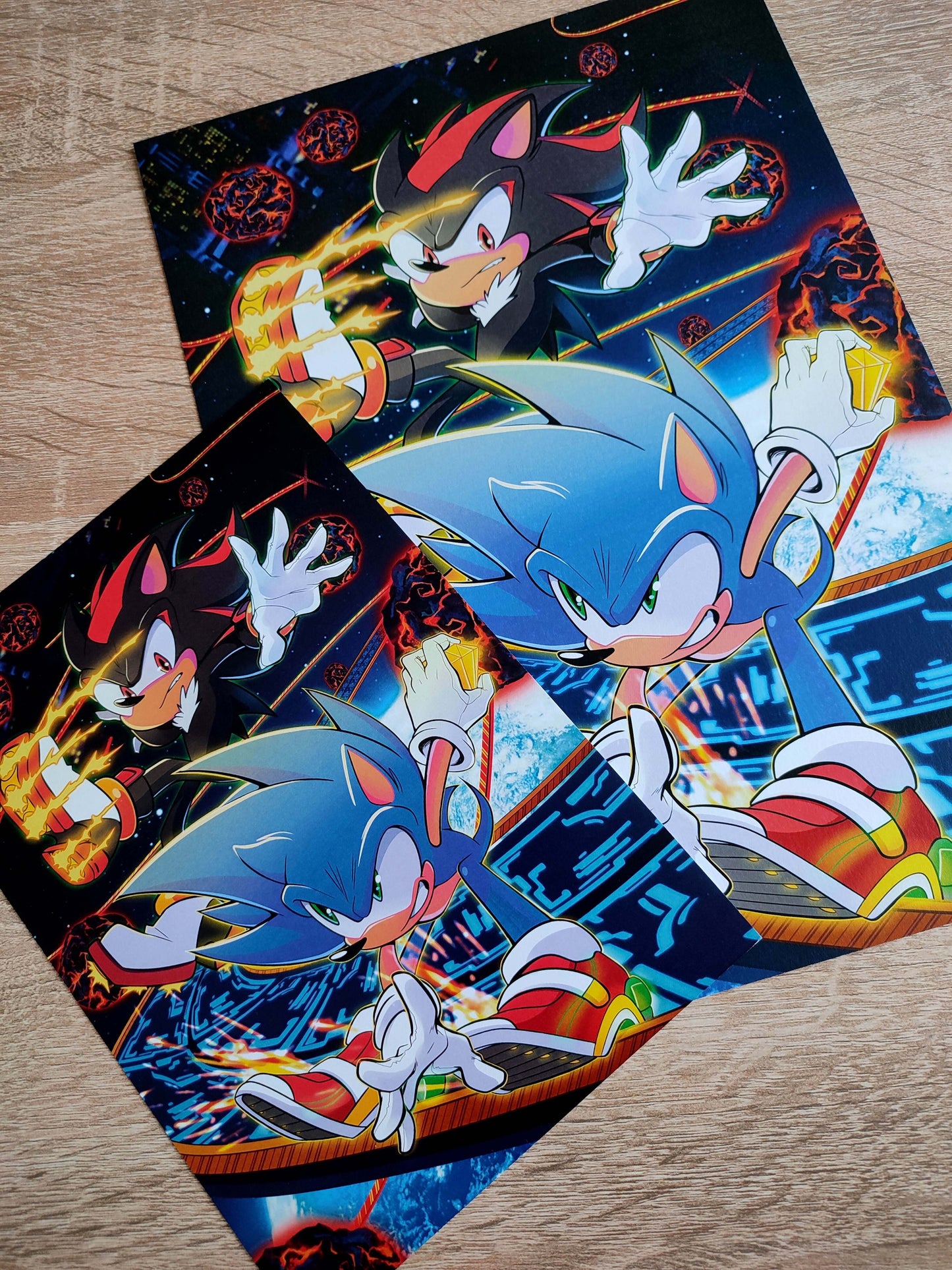SONIC ADVENTURE 2 Final Chase Print