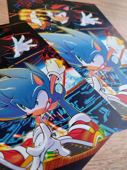 SONIC ADVENTURE 2 Final Chase Print