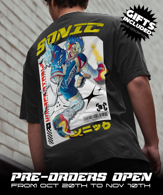 Cyberpunk Sonic T-Shirts