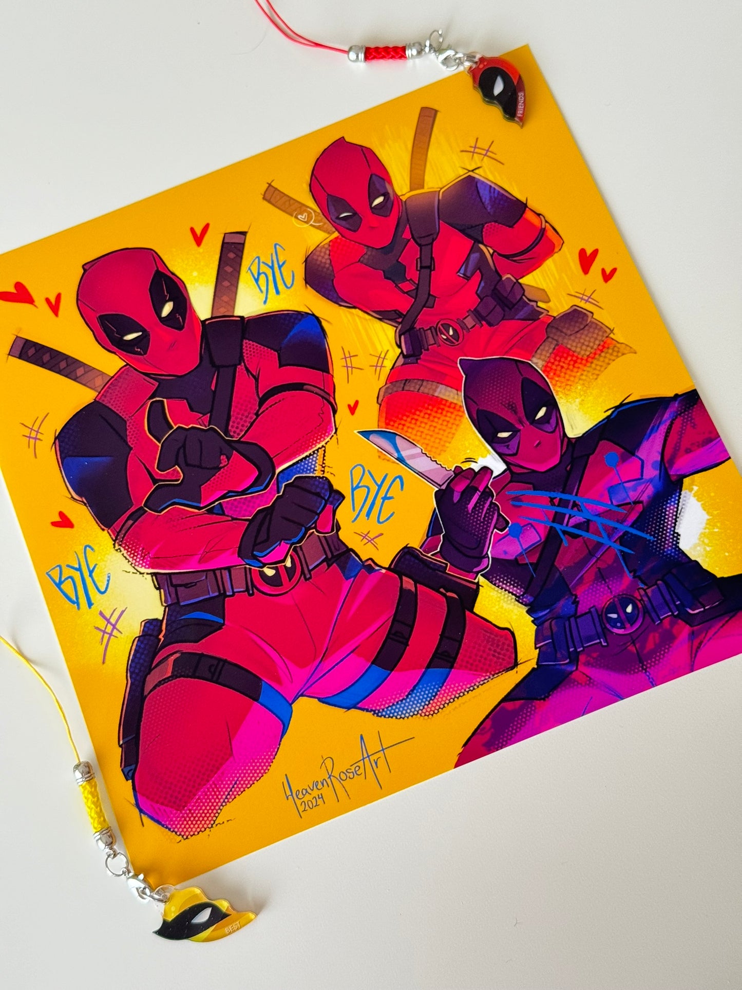 Deadpool BYE BYE BYE Print