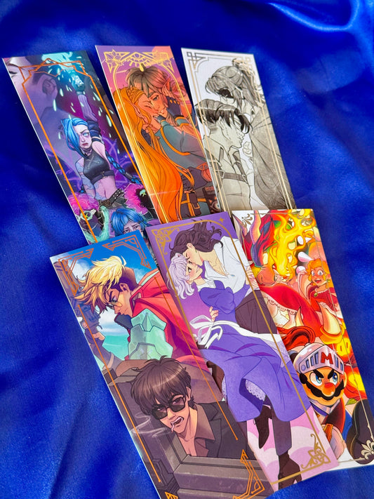 Anime and Videogames Bookmarks