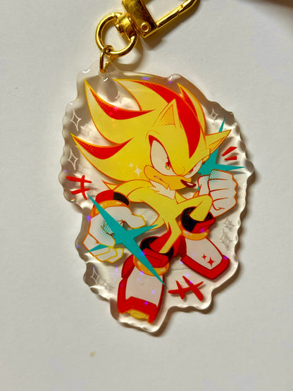 Sonic The Hedgehog Acrylic Keychains
