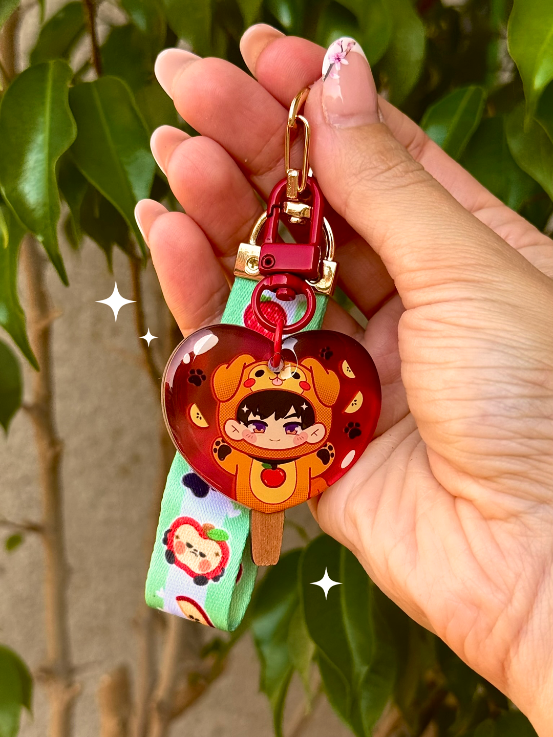 Love & Deepspace Popsicle Keychains