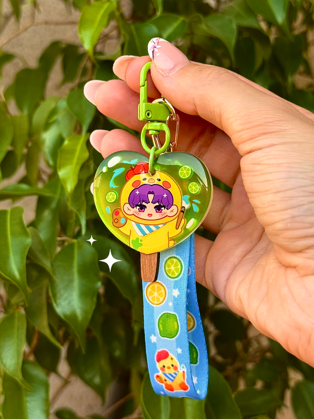 Love & Deepspace Popsicle Keychains