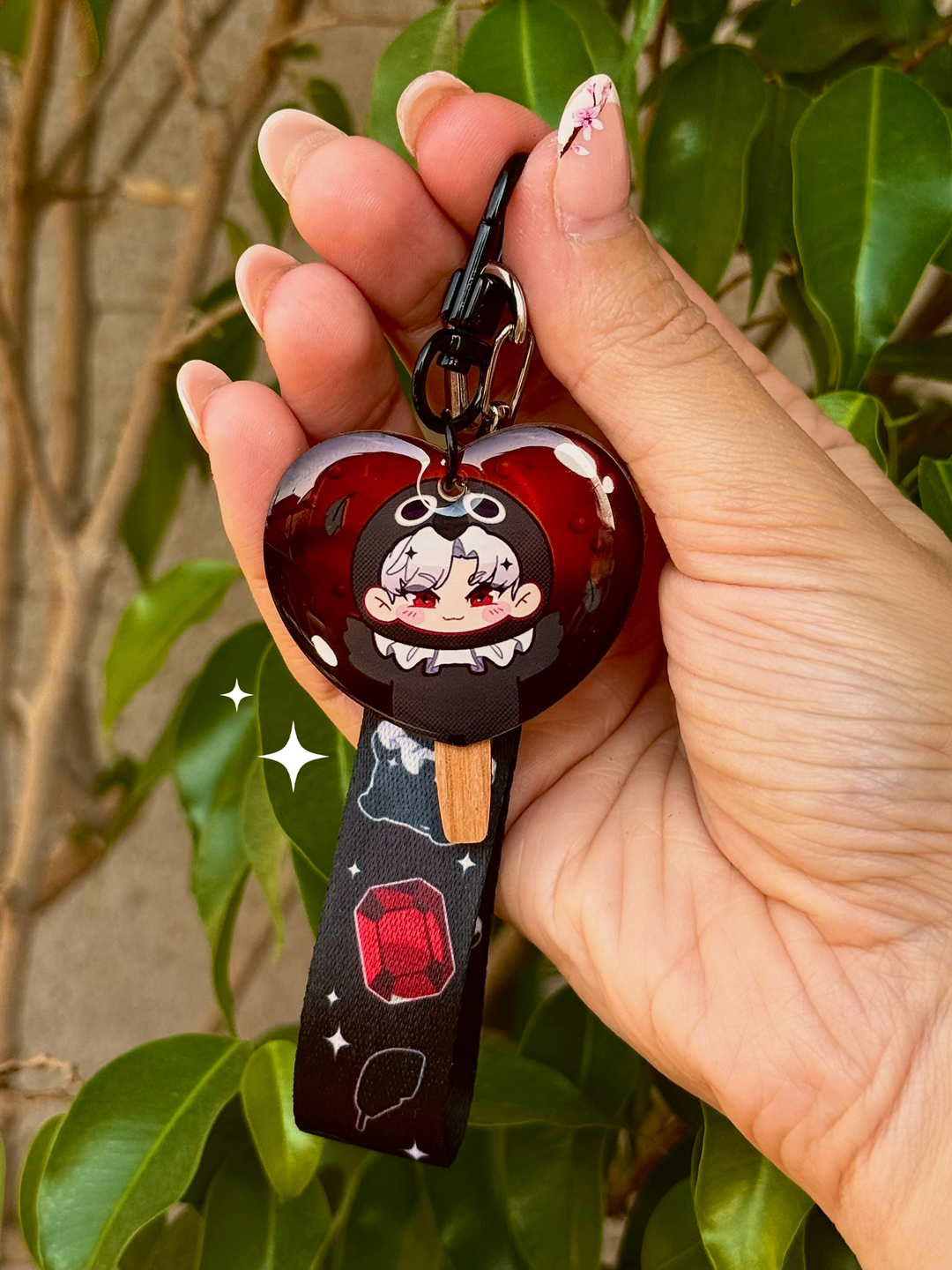 Love & Deepspace Popsicle Keychains