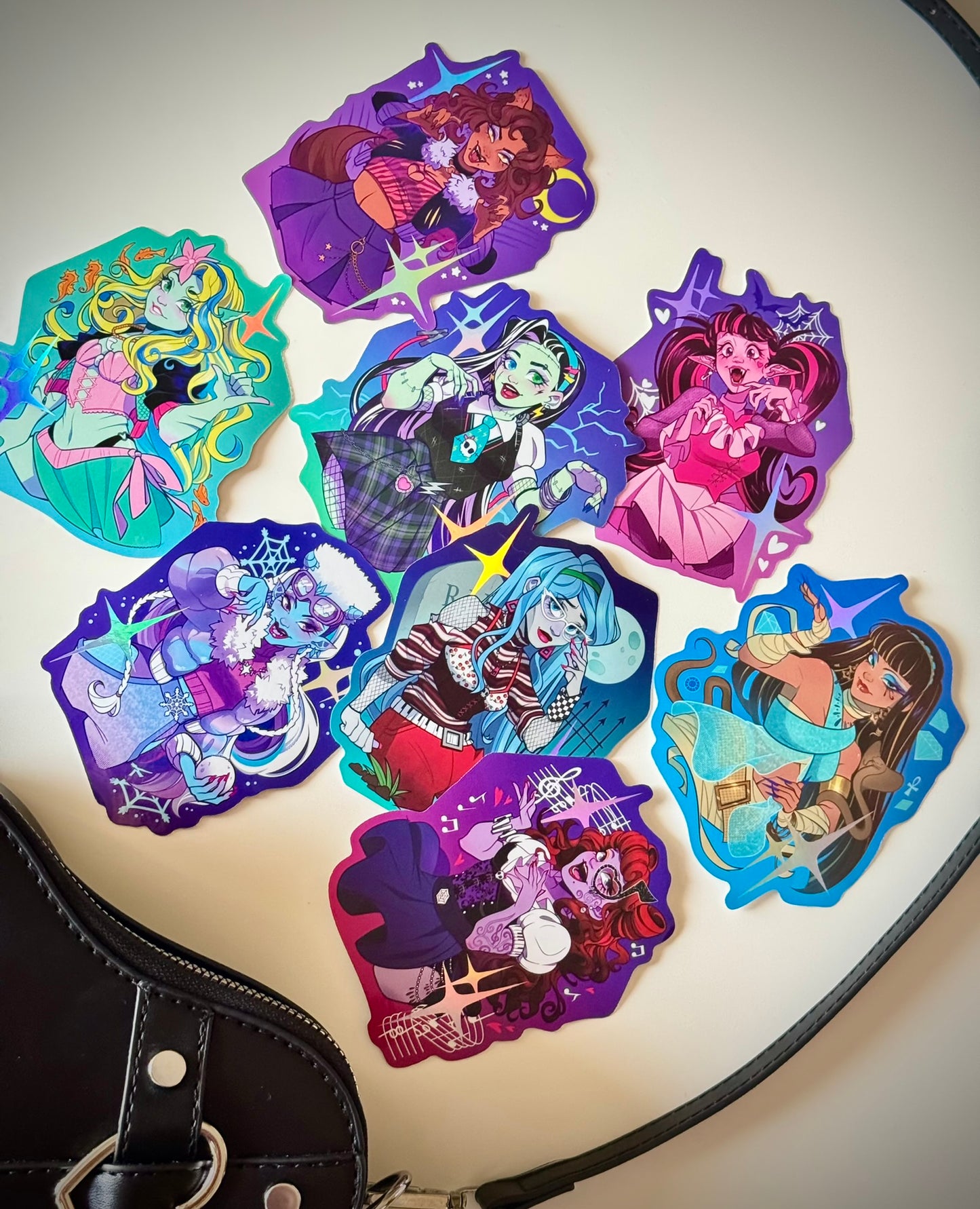 MONSTER HIGH Holographic Stickers