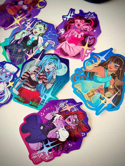 MONSTER HIGH Holographic Stickers