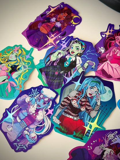 MONSTER HIGH Holographic Stickers