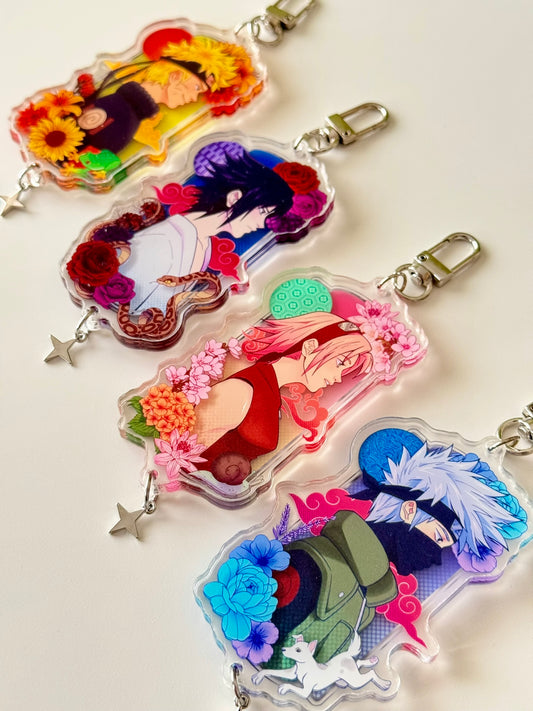 NARUTO 3D Acrylic Keychains