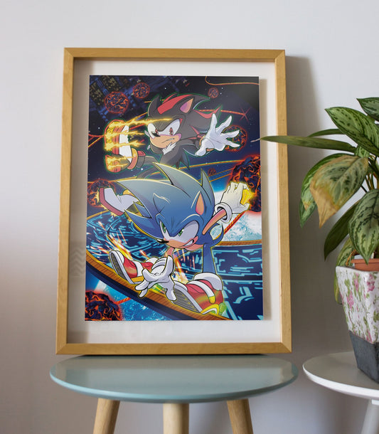 SONIC ADVENTURE 2 Final Chase Print