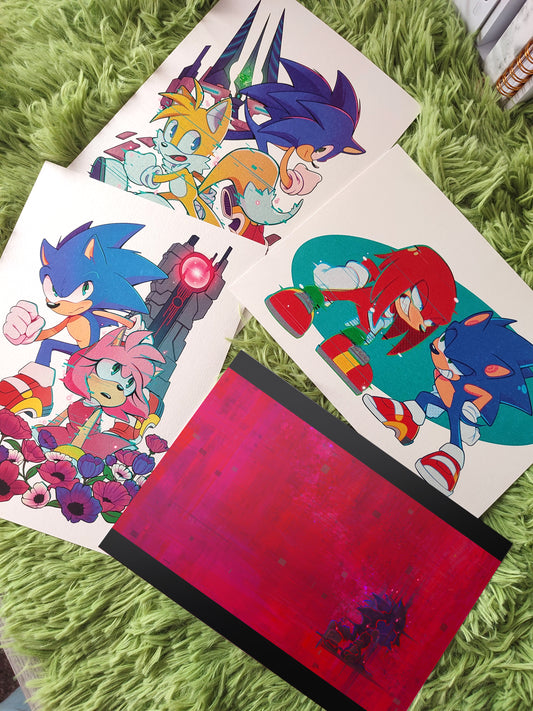 SONIC FRONTIERS A5 Pearl Prints