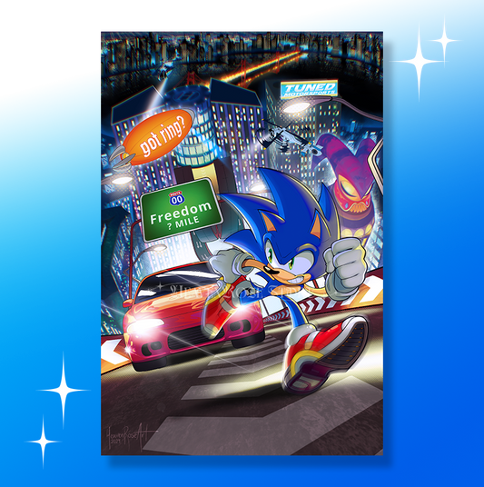 Sonic Adventure 2 Radical Highway Print