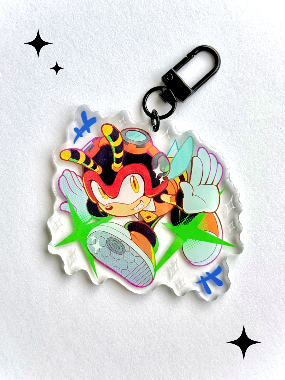 Sonic The Hedgehog Acrylic Keychains
