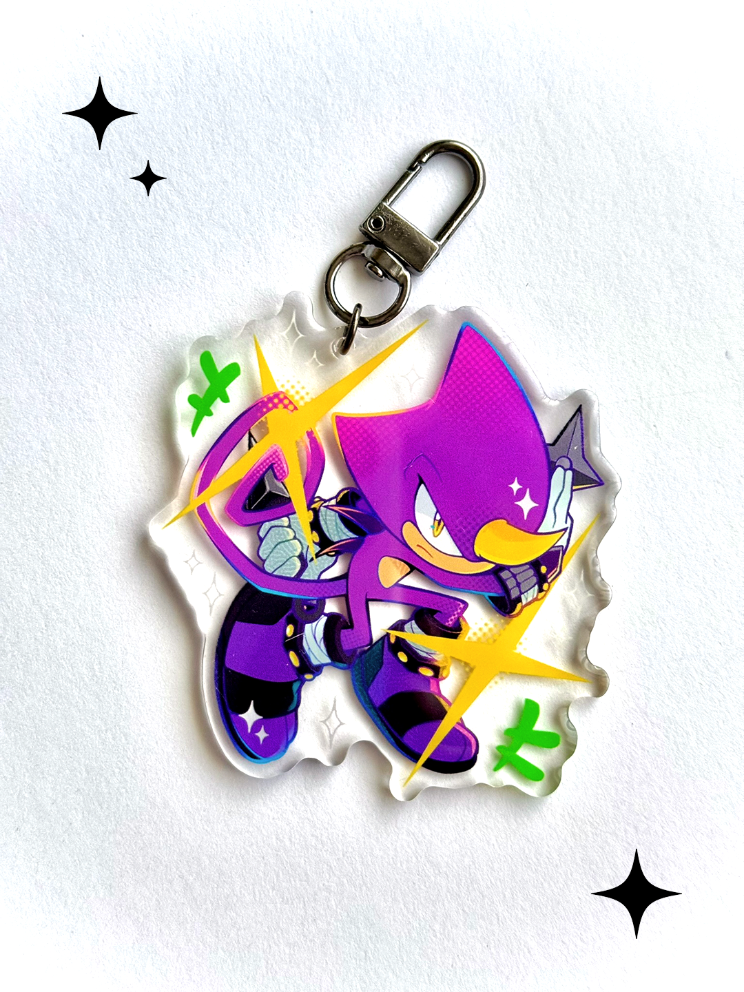 Sonic The Hedgehog Acrylic Keychains