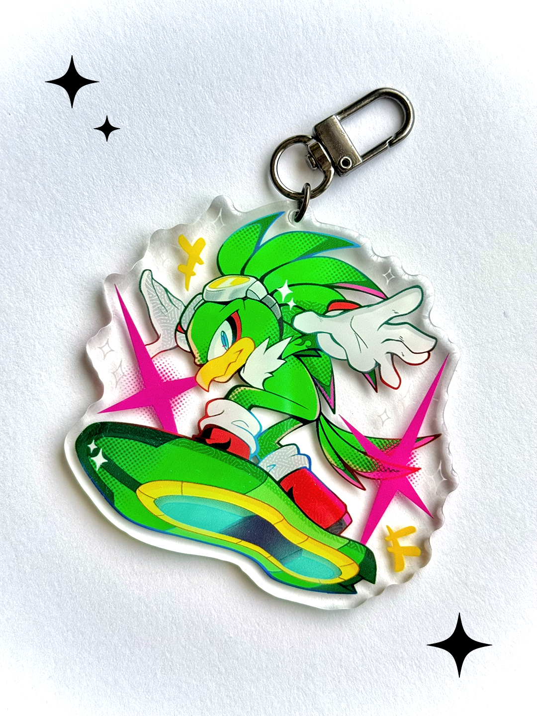 Sonic The Hedgehog Acrylic Keychains