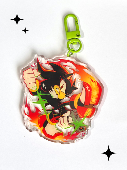 Sonic The Hedgehog Acrylic Keychains