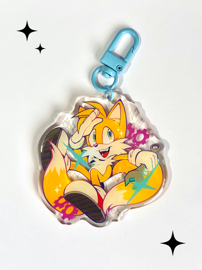Sonic The Hedgehog Acrylic Keychains