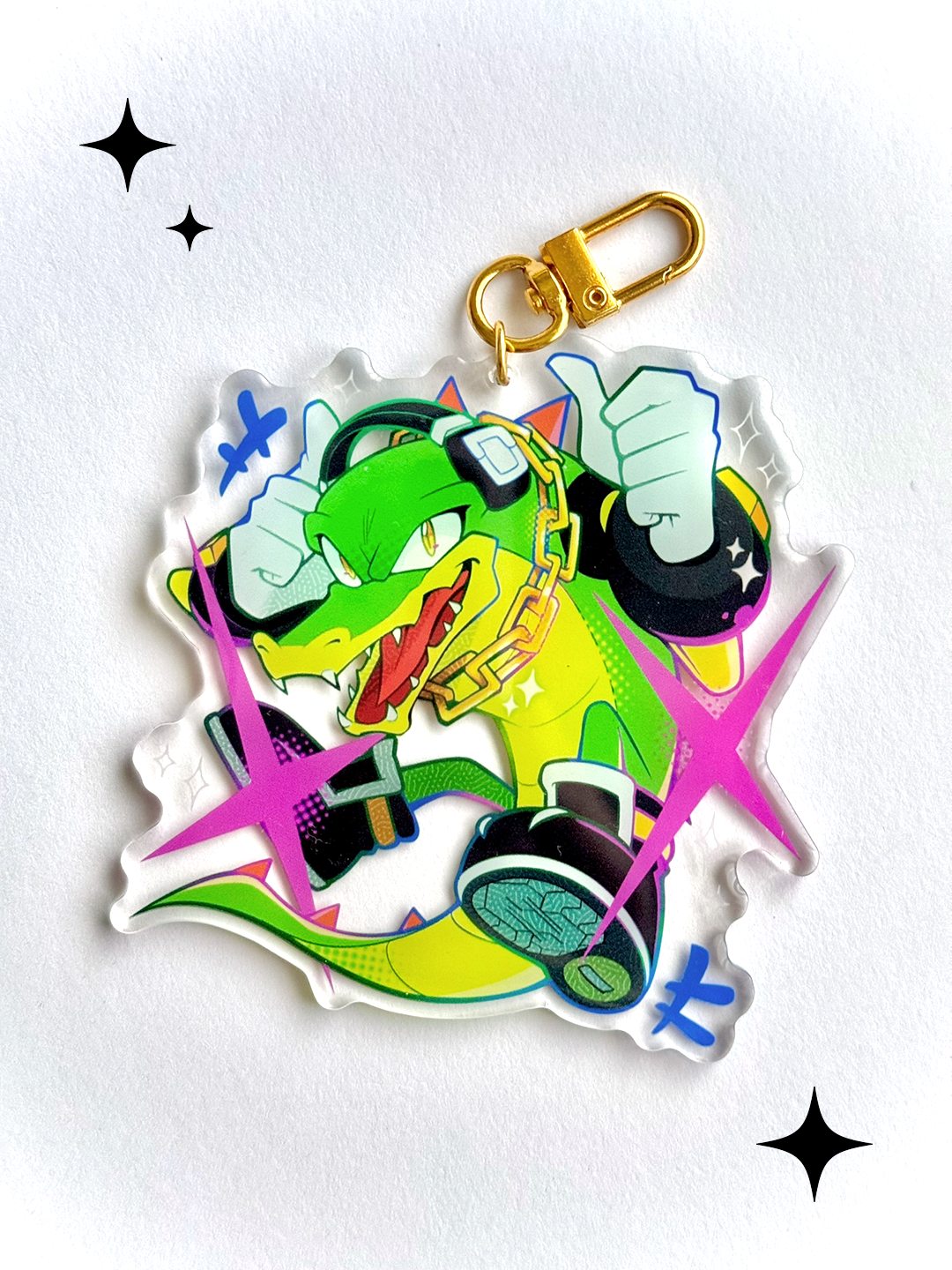 Sonic The Hedgehog Acrylic Keychains