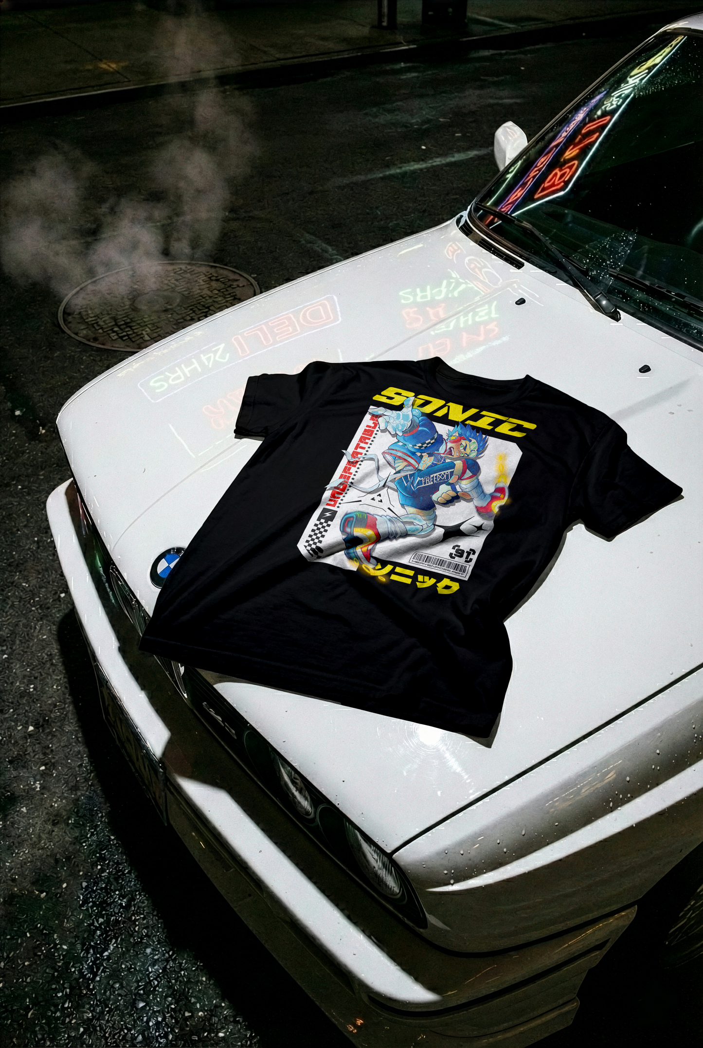 Cyberpunk Sonic T-Shirts