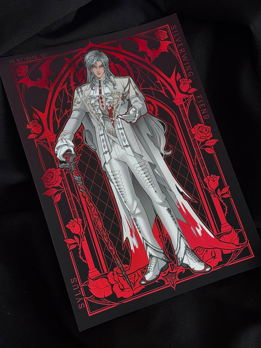 Sylus Love and Deepspace Foil Print