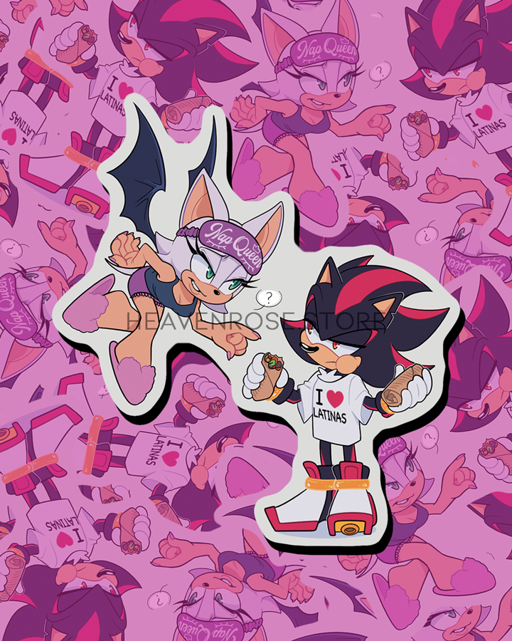 XXL STICKERS Shadow loves Latinas