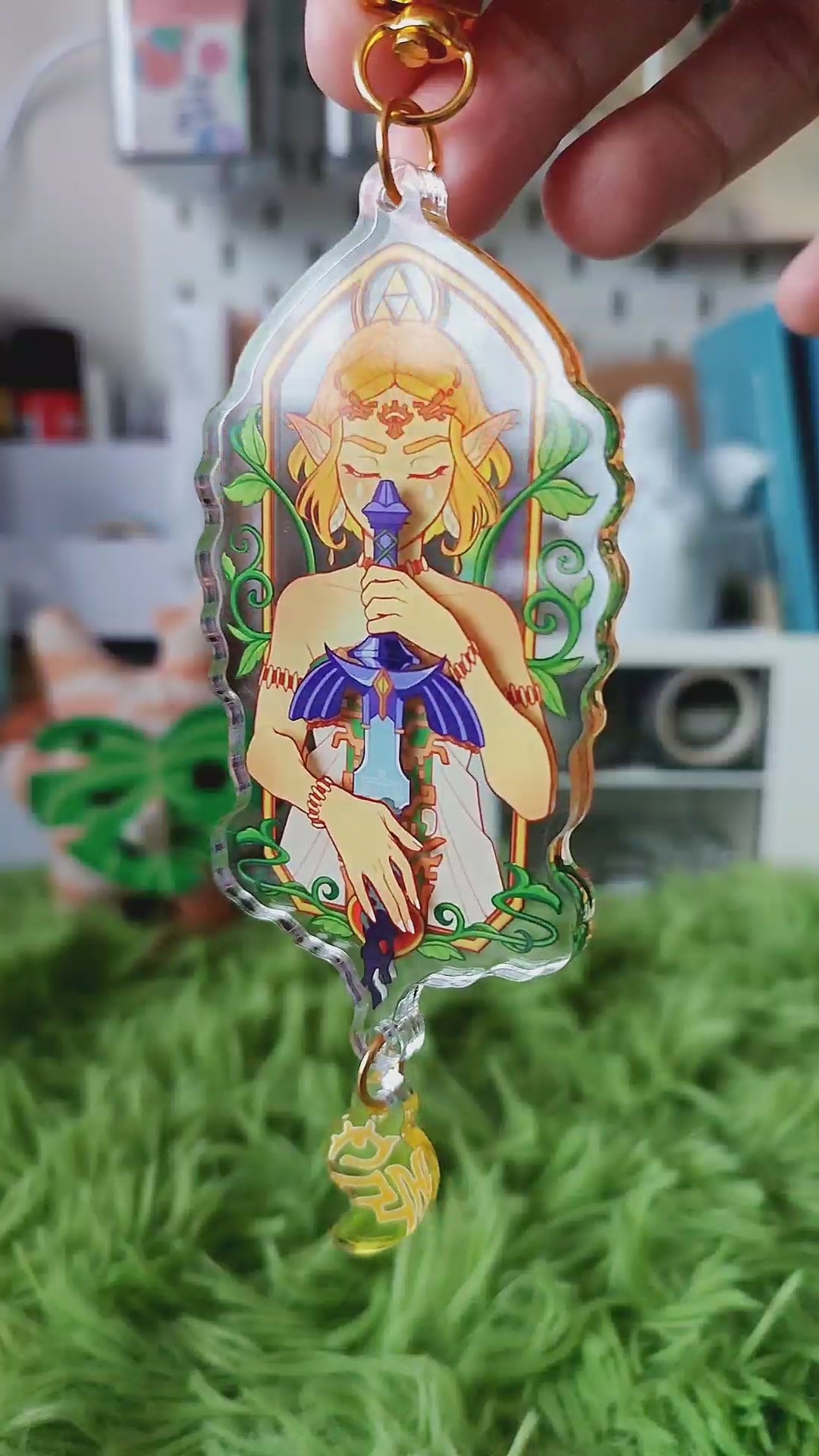 Zelda 3D Acrylic Keychains BOTW & TOTK edition – HeavenRoseArt Store
